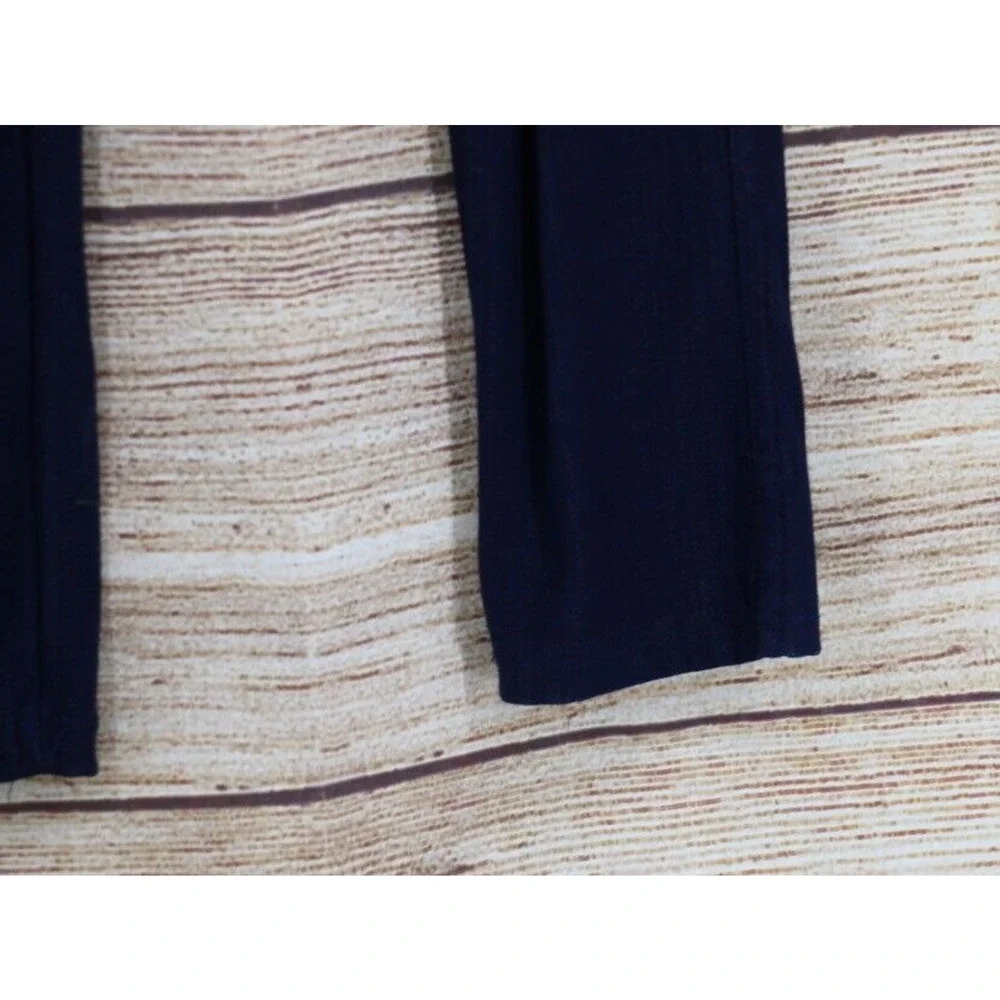 Womens One Size Pull On Leggings Set Bundle Blue Black - Picture 12 of 15
